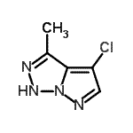 CAS#: 503560-20-1, 4-Chloro-3-Methyl-1H-Pyrazolo[1,5-c][1,2,3]Triazole