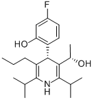 CAS#: 503610-14-8, (aS,4S)-4-(4-Fluoro-2-Hydroxyphenyl)-alpha-Methyl-2,6-Bis(1-Methylethyl)-5-Propyl-3-Pyridinemethanol