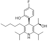 CAS#: 503610-19-3, (aR,4R)-4-(4-Fluoro-2-Hydroxyphenyl)-alpha-Methyl-2,6-Bis(1-Methylethyl)-5-Pentyl-3-Pyridinemethanol