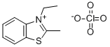 CAS 登录号：50378-33-1， 3-乙基-2-甲基苯并噻唑鎓高氯酸盐