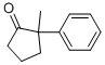 CAS 登录号：50390-68-6， 2-甲基-2-苯基-环戊酮