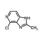 CAS#: 50432-65-0, 4-Chloro-2-Methyl-1H-Imidazo[4,5-c]Pyridine