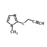 CAS#: 504440-47-5, 1-Methyl-2-(2-Propyn-1-Ylsulfanyl)-1H-Imidazole