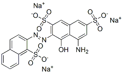 CAS#: 5045-23-8, Trisodium 5-Amino-4-Hydroxy-3-[(1-Sulphonato-2-Naphthyl)Azo]Naphthalene-2,7-Disulphonate