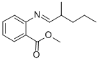 CAS 登录号：50607-64-2， 2-甲基戊亚基邻氨基苯甲酸甲酯