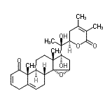 CAS#: 50657-14-2, (15alpha,22R)-17,20-Dihydroxy-14,15:22,26-Diepoxyergosta-2,5,24-Triene-1,26-Dione