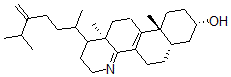 CAS#: 50686-98-1, 15-Aza-24-Methylene-D-Homocholestadiene