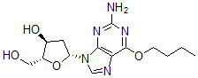 CAS 登录号：50704-48-8， O(6)-正丁基-2'-脱氧鸟苷