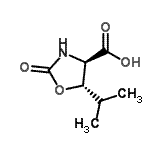 CAS#: 50706-25-7, (4R,5S)-5-Isopropyl-2-Oxo-1,3-Oxazolidine-4-Carboxylic Acid
