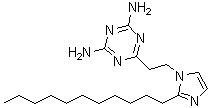 CAS#: 50729-75-4, 2,4-Diamino-6-[2-(2-Undecyl-1-Imidazolyl)Ethyl]-1,3,5-Triazine