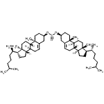 CAS 登录号：50736-01-1， (3alpha)-胆甾-5-烯-3-基(3beta)-胆甾-5-烯-3-基亚硫酸酯