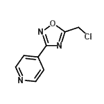 CAS#: 50737-35-4, 4-[5-(Chloromethyl)-1,2,4-Oxadiazol-3-Yl]Pyridine