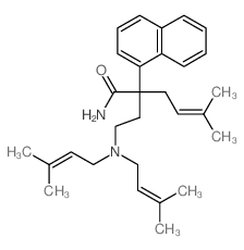 CAS#: 50765-96-3, alpha-[2-[Bis(3-Methyl-2-Butenyl)Amino]Ethyl]-alpha-(3-Methyl-2-Butenyl)-1-Naphthaleneacetamide