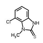 CAS#: 50771-95-4, 7-Chloro-1-Methyl-1,3-Dihydro-2H-Benzimidazole-2-Thione