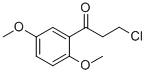 CAS 登录号：50786-60-2， 3-氯-1-(2,5-二甲氧基苯基)丙-1-酮