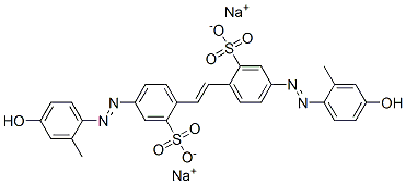 CAS#: 50814-29-4, Disodium 4,4'-Bis[(4-Hydroxy-2-Methylphenyl)Azo]Stilbene-2,2'-Disulphonate