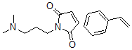 CAS#: 50815-81-1, 1-(3-dimethylaminopropyl)-3-pyrroline-2,5-quinone mixture with styrene