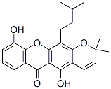 CAS#: 50816-23-4, 5,10-dihydroxy-2,2-dimethyl-12-(3-methylbut-2-enyl)pyrano[5,6-b]xanthen-6-one