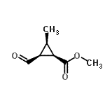CAS#: 508216-92-0, Methyl (1R,2S,3R)-2-Formyl-3-Methylcyclopropanecarboxylate