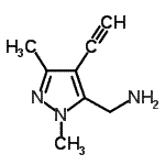 CAS#: 50847-41-1, 1-(4-Ethynyl-1,3-Dimethyl-1H-Pyrazol-5-Yl)Methanamine