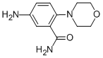 CAS 登录号：50891-32-2， 5-氨基-2-吗啉-4-基-苯甲酰胺