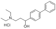 CAS#: 50910-18-4, alpha-(2-(Diethylamino)Ethyl)-4-Biphenylmethanol Hydrochloride