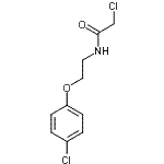 CAS 登录号：50911-69-8， 2-氯-N-[2-(4-氯苯氧基)乙基]乙酰胺