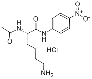 CAS 登录号：50931-35-6， (2S)-2-(乙酰氨基)-6-氨基-N-(4-硝基苯基)-己酰胺