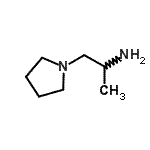 CAS#: 50998-03-3, 1-(1-Pyrrolidinyl)-2-Propanamine