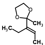 CAS#: 51006-96-3, 2-Methyl-2-[(2E)-2-Penten-3-Yl]-1,3-Dioxolane
