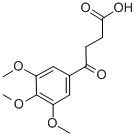 CAS 登录号：5101-00-8， 4-(3,4,5-三甲氧基苯基)-4-氧代丁酸
