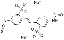 CAS#: 51023-76-8, 4-Acetamido-4'-isothiocyanostilbene-2,2'-disulfonic acid, disodium salt