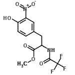 CAS 登录号：5106-00-3， 甲基3-硝基-N-(三氟乙酰基)酪氨酸酯