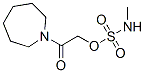CAS 登录号：51068-60-1， 1-[2-(甲基氨基磺酰基氧基)乙酰基]氮杂环庚烷