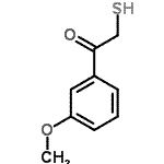 CAS#: 510717-45-0, 1-(3-Methoxyphenyl)-2-Sulfanylethanone