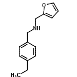 CAS 登录号：510723-67-8， 1-(4-乙基苯基)-N-(2-呋喃甲基)甲胺