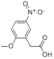 CAS 登录号：51073-04-2， 2-甲氧基-5-硝基苯乙酸