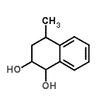 CAS#: 51086-38-5, 4-Methyl-1,2,3,4-Tetrahydro-1,2-Naphthalenediol