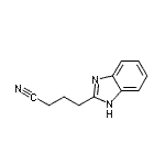 CAS#: 51100-91-5, 4-(1H-Benzimidazol-2-Yl)Butanenitrile