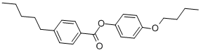 CAS#: 51128-24-6, 4-n-Pentylbenzoic Acid 4'-n-Butoxyphenyl Ester