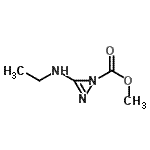 CAS#: 51137-97-4, Methyl 3-(ethylamino)-1H-diazirene-1-carboxylate
