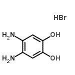 CAS 登录号：511512-23-5， 4,5-二氨基-1,2-苯二醇氢溴酸盐(1:1)