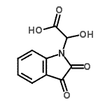 CAS#: 511536-04-2, (2,3-Dioxo-2,3-Dihydro-1H-Indol-1-Yl)(Hydroxy)Acetic Acid