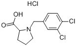 CAS#: 511544-19-7, 1-(3,4-Dichloro-Benzyl)-Pyrrolidine-2-Carboxylic Acid Hydrochloride