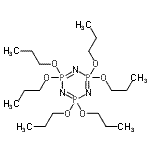 CAS#: 5116-77-8, 2,2,4,4,6,6-Hexapropoxy-1,3,5,2lambda<Sup>5</Sup>,4lambda<Sup>5</Sup>,6lambda<Sup>5</Sup>-Triazatriphosphinine