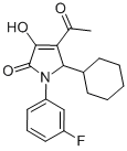 CAS#: 512177-56-9, 4-Acetyl-5-Cyclohexyl-1-(3-Fluorophenyl)-1,5-Dihydro-3-Hydroxy-2H-Pyrrol-2-One