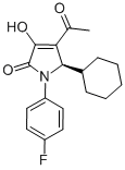 CAS 登录号：512177-96-7， (5R)-4-乙酰基-5-环己基-1-(4-氟苯基)-1,5-二氢-3-羟基-2H-吡咯-2-酮