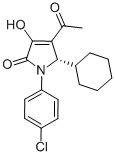 CAS#: 512178-18-6, (5S)-4-Acetyl-1-(4-Chlorophenyl)-5-Cyclohexyl-1,5-Dihydro-3-Hydroxy-2H-Pyrrol-2-One