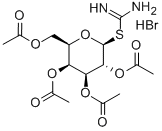 CAS#: 51224-13-6, 2-(2,3,4,6-Tetra-O-Acetyl-beta-D-Galactopyranosyl)Thiopseudourea Hydrobromide