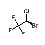 CAS 登录号：51230-18-3， (2S)-2-溴-2-氯-1,1,1-三氟乙烷